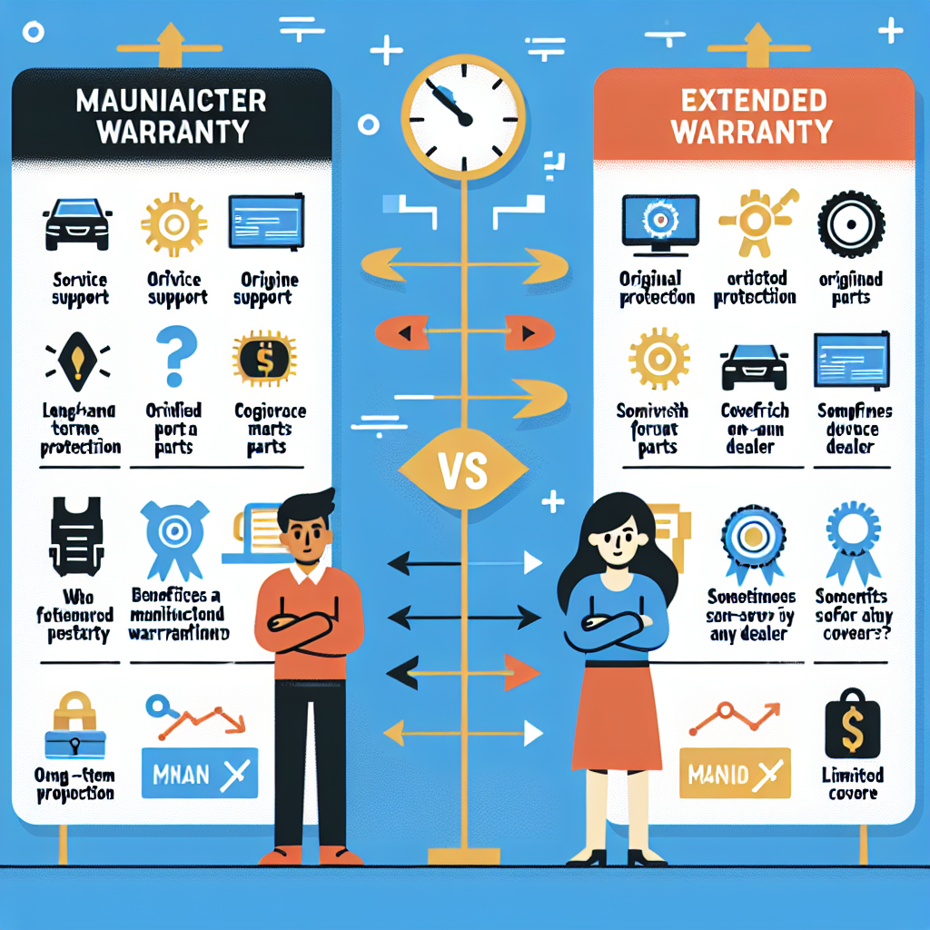 Understanding Manufacturer vs. Extended Warranties: Which Option is Right for You?